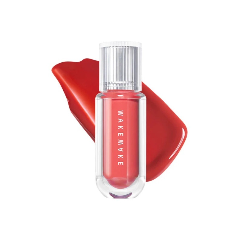 WAKEMAKE Korean Beauty Watery Tok Lip Tint - #4 Mature Coral